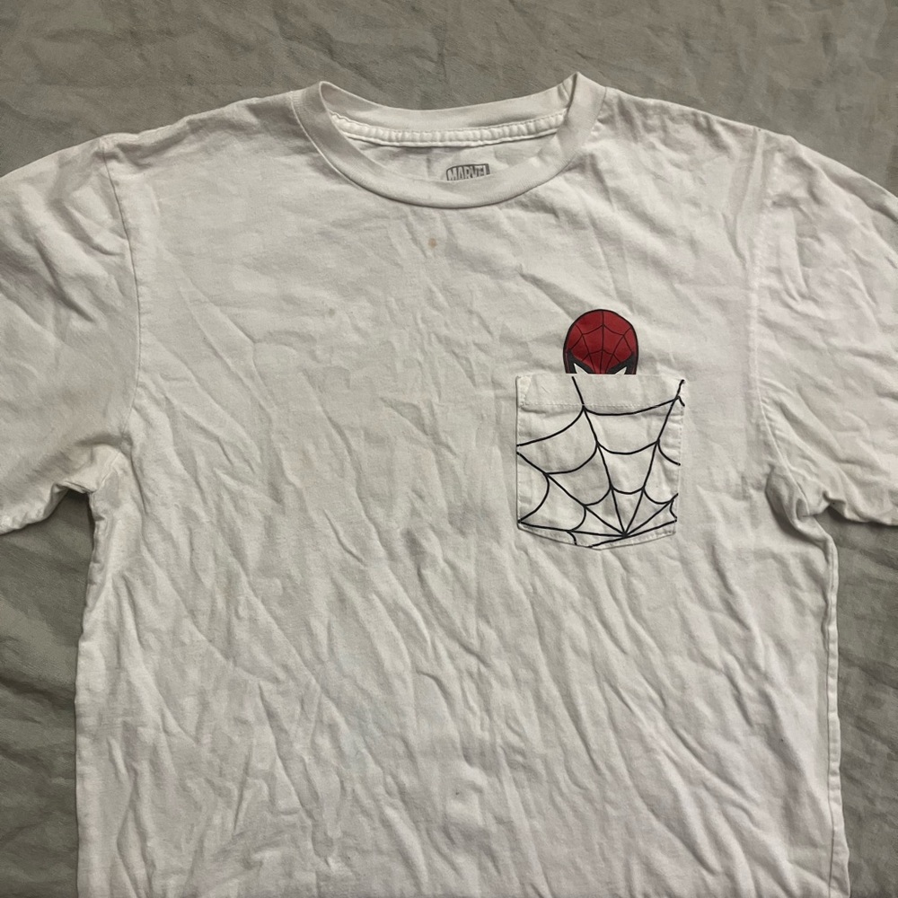 Marvel / Vans, Spider-Man themed white T-shirt